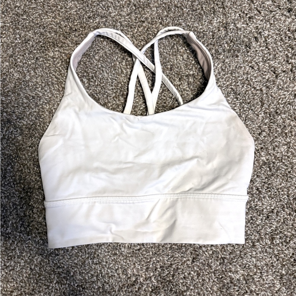 White Lululemon Bra